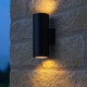 Up Down Light Marine Grade Vandal Resistant IP65 IK08 GU10 Black Up Down Light Marine Grade Vandal Resistant IP65 IK08 GU10 Black